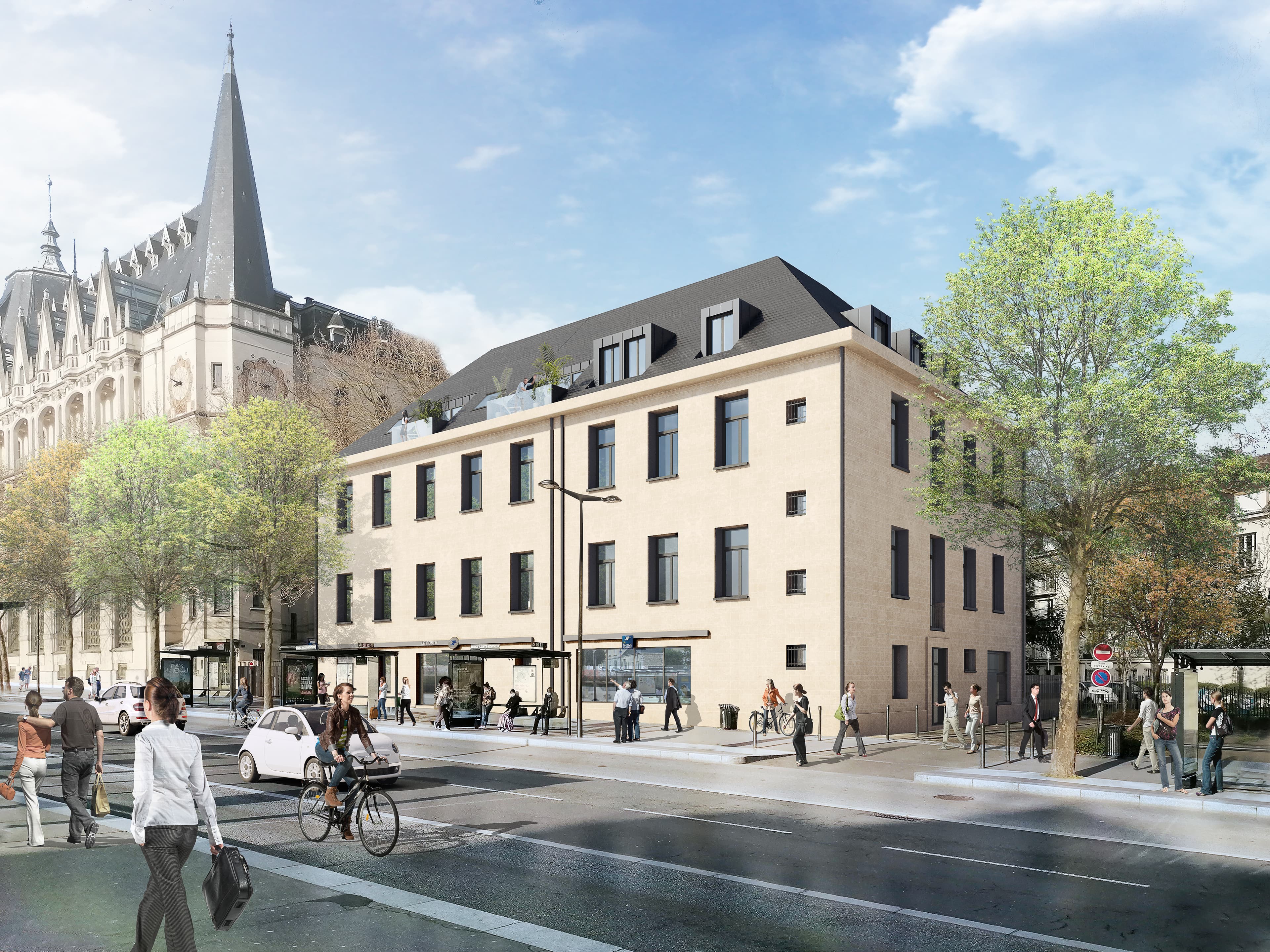 Horizon Cathédrale à Chartres